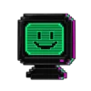 CRT Face Pin, front view