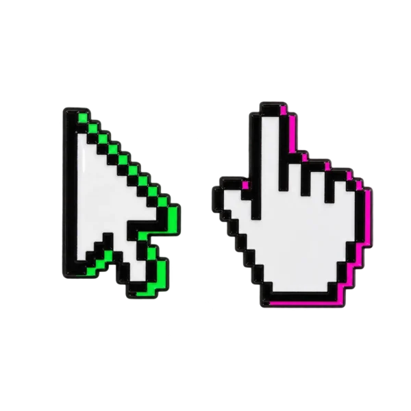 Cursor Pin Pair, front view