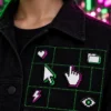 Cursor Pin Pair worn or in use