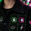 Ghost Frame Pin Pair worn or in use