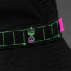 Grid Band Bucket Hat close up