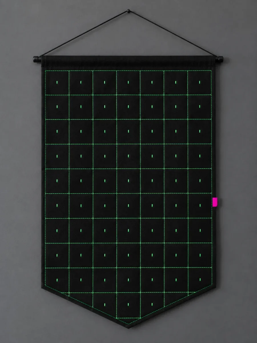 Grid Banner Large, front view