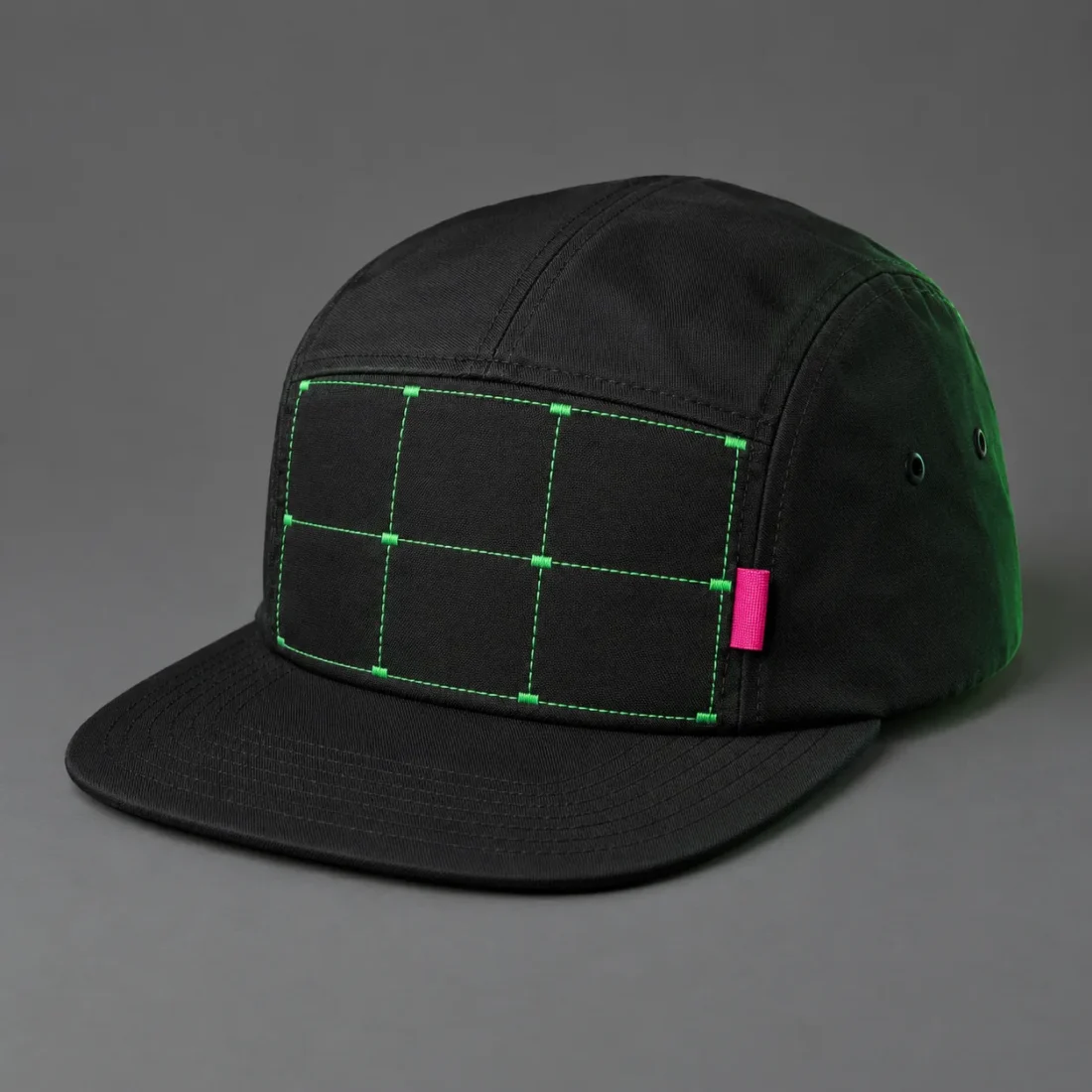 Grid Camp Cap, front view