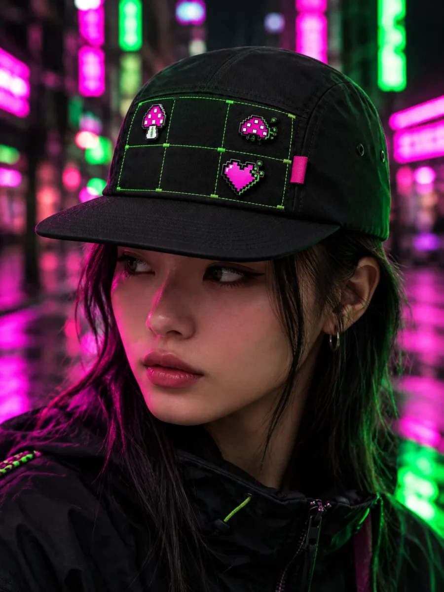 Grid Camp Cap worn or in use