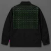 Grid Chore Jacket, back or side view