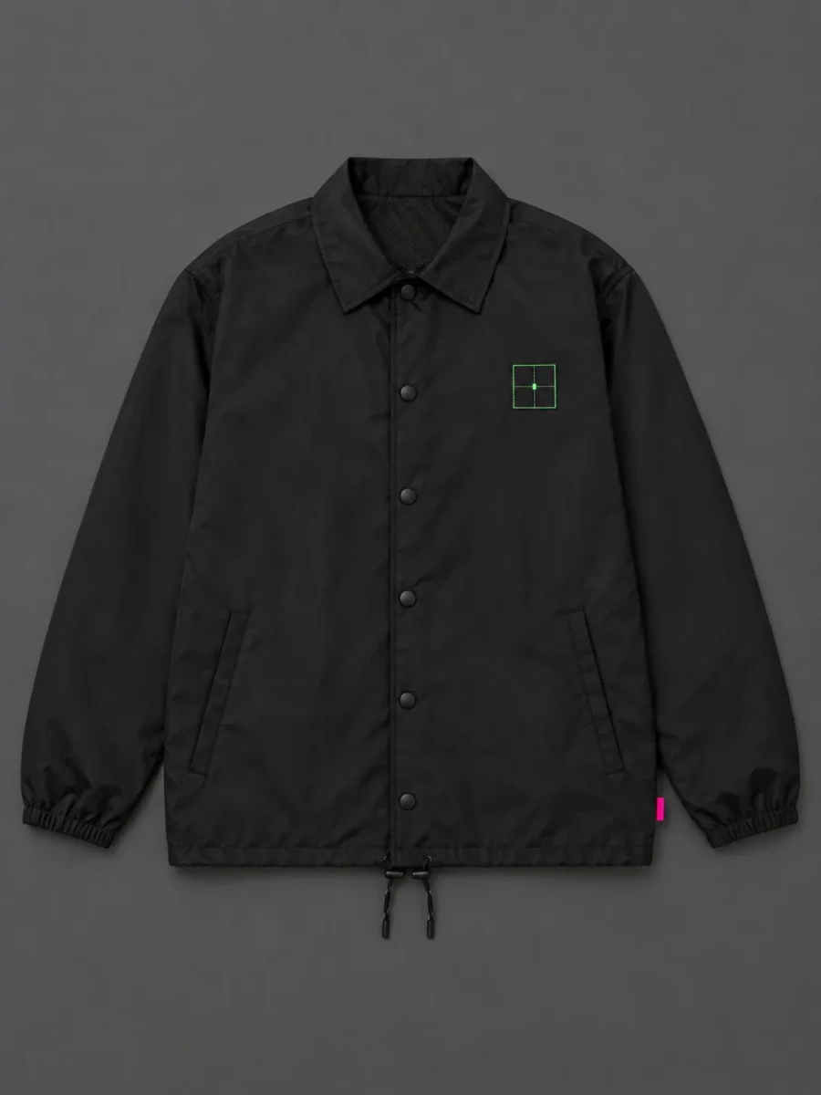 Grid Coach Jacket, front view