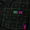 Grid Overshirt close up
