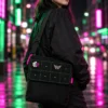 Grid Pin Pouch worn or in use