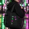 Grid Tool Tote worn or in use