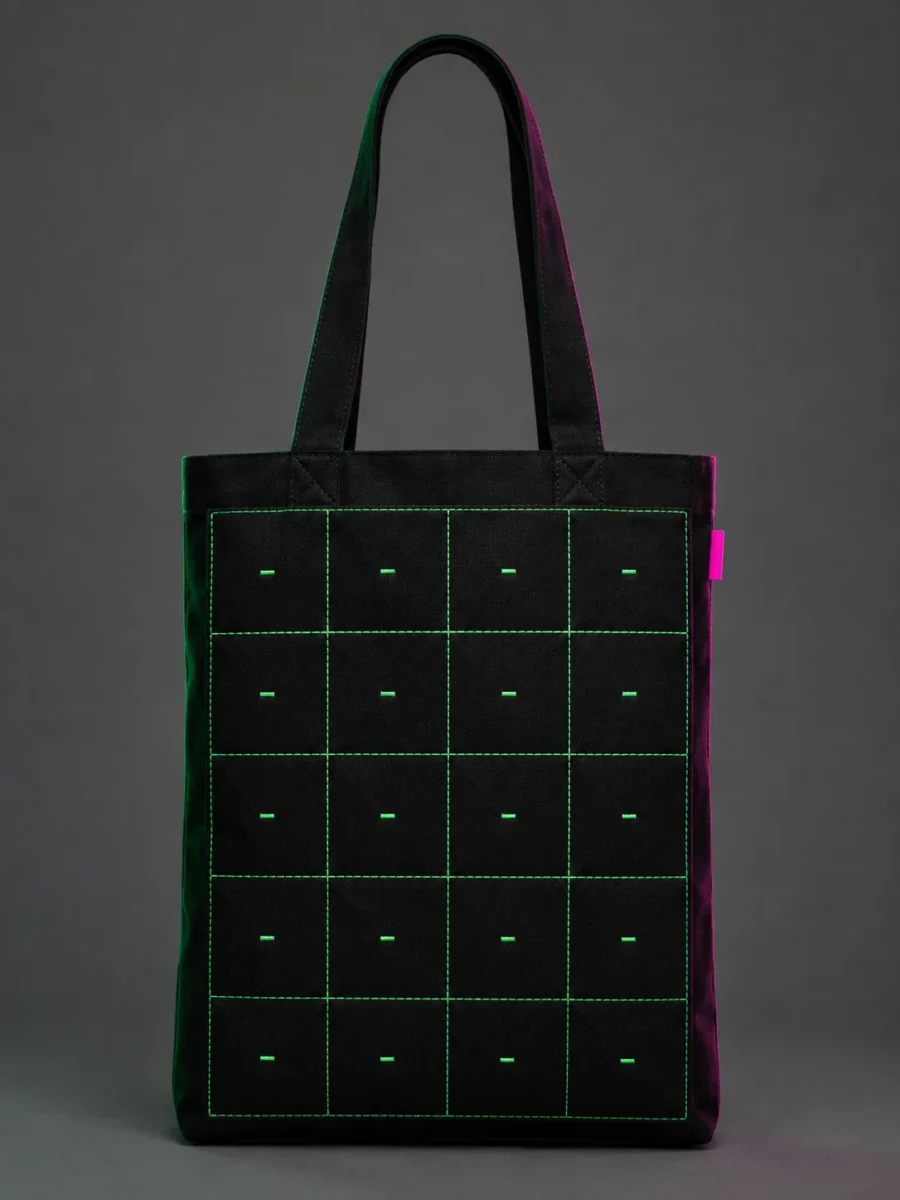 Grid Tote, front view
