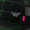 Grid Trucker Cap close up