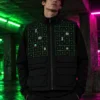 Grid Work Vest worn or in use