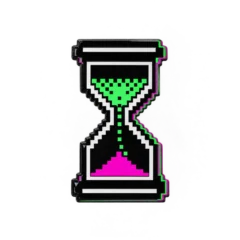Loading Hourglass Pin, Vorderansicht