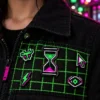 Loading Hourglass Pin worn or in use