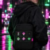 Pixel Sling Bag worn or in use