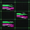 RGB Split Stripe Patch Pack, back or side view