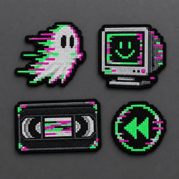 Scanline Ghosts Patch Pack, front view
