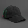 Side Grid Dad Cap, front view