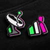 Signal Lost Pin Pair close up